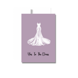 Yes To The Dress Bridal Shower Greeting Card