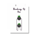 Thinking of You Greeting Card, Plants