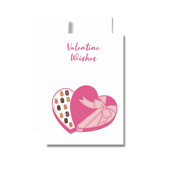 INTRODUCING BRANDI CREATIONS Valentine’s Day Greeting Card, Box of Chocolate