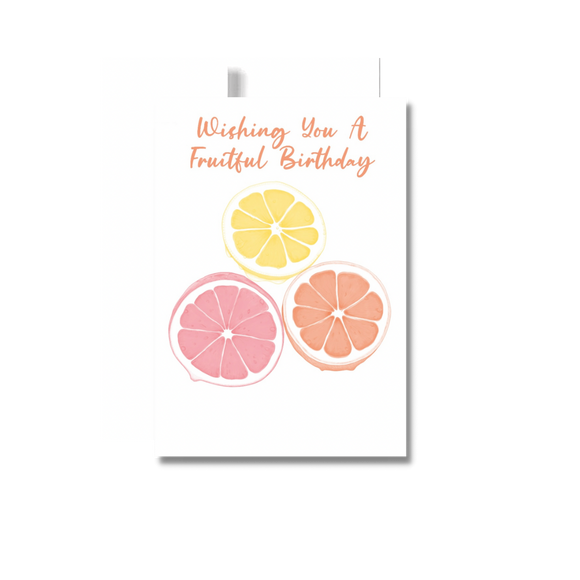 Fruitful Birthday Greeting Card