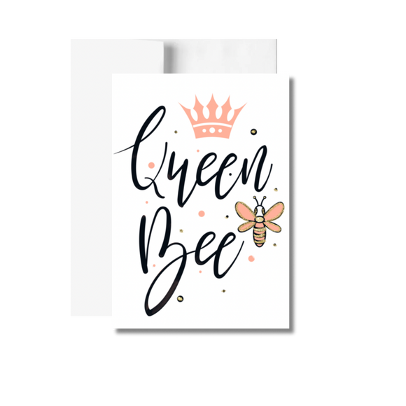 Queen Bee Birthday Greeting Card