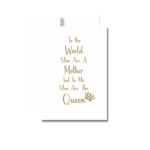 Mother’s Day Greeting Card, Queen