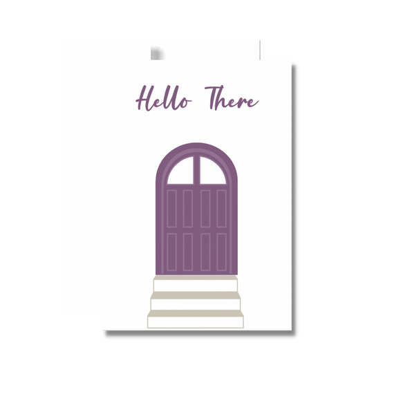 Hello There Just Because Greeting Card