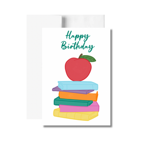 Happy Birthday Teacher Greeting Card