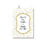 Love Laughter & Happily Ever After Wedding Greeting Card