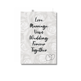 Love Marriage Vows… Greeting Card