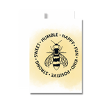 Sweet Humble Happy Fun Bees Thinking of You Card