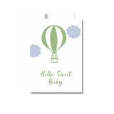 Hello Sweet Baby Boy Greeting Card