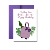 Another Year… Happy Birthday Greeting Card, Vacation