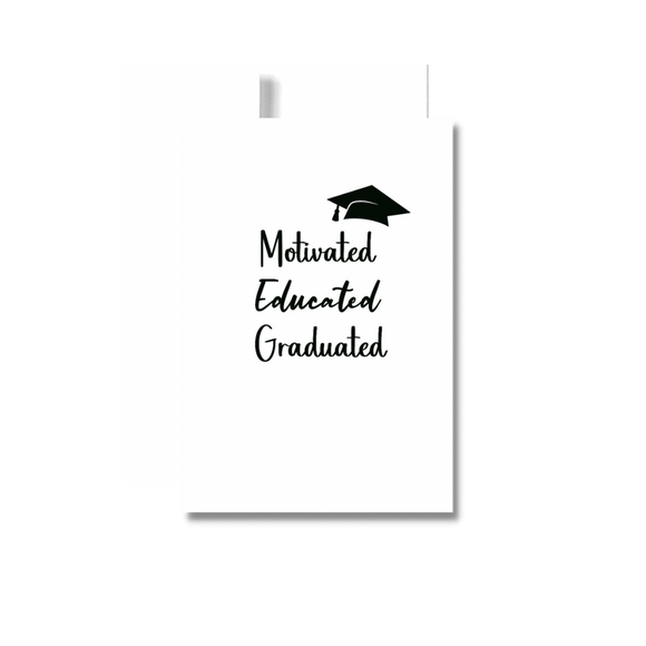 Congratulations Greeting Card, Graduation