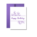 Happy Birthday Greeting Card