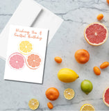 Fruitful Birthday Greeting Card