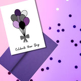 Celebrate Your Day Birthday Greeting Card, Balloons