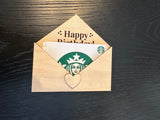 Happy Birthday Gift Card Holder, Envelope Shaped