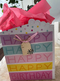 Butterfly Wooden Gift Tag