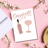 Congratulations Wedding Champs Greeting Card