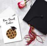Congratulation Greeting Card, Chocolate Chip Cookies, Graduation