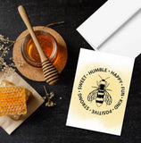 Sweet Humble Happy Fun Bees Thinking of You Card