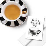 Tea Thinking of You Greeting Card, Get Well