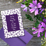 All The Caring Things You Do Thank You Greeting Card