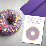 Donuts Thank You Greeting Card