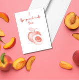 Peaches Appreciation Greeting Card