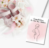 Congratulations On Your New Addition Baby Girl Greeting Card