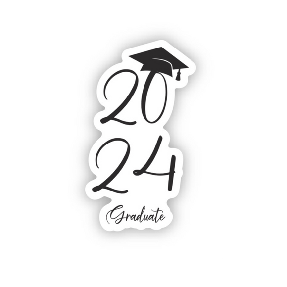 2024 Graduation Die-cut Sticker