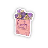 Flower Bunch Die-cut Sticker