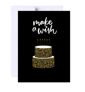 Make A Wish Birthday Greeting Card