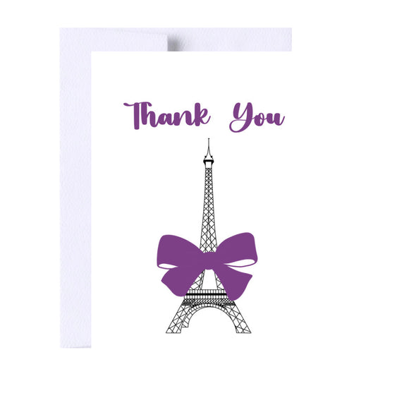 Thank You Paris Card