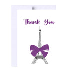 Paris Thank You Greeting Card