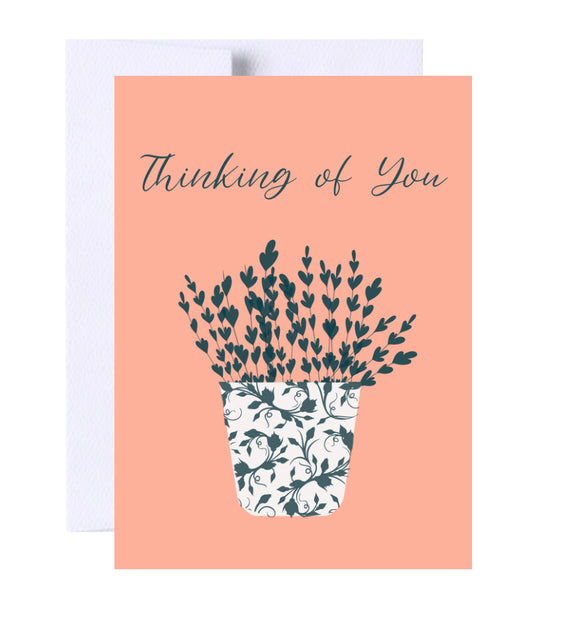 Thoughts and Prayers Plant Card