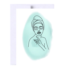 Massage Birthday Card