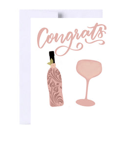 Congratulations Wedding Champs Greeting Card