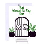 Just Wanted to Say Hello Thinking Of You Greeting Card