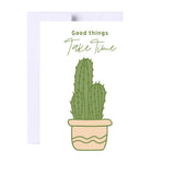 BRANDI CREATIONS Good Encouragement Inspirational Greeting Card, Plants, Just Because