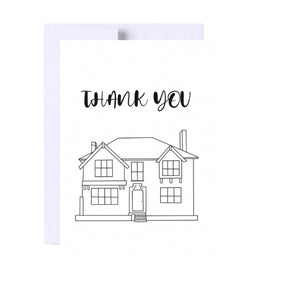 Thank You- Home Realtor Greeting Card