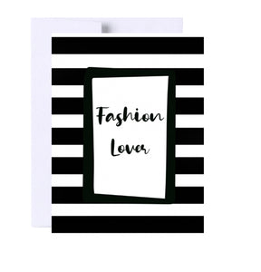 Fashion Lover Birthday Greeting Card