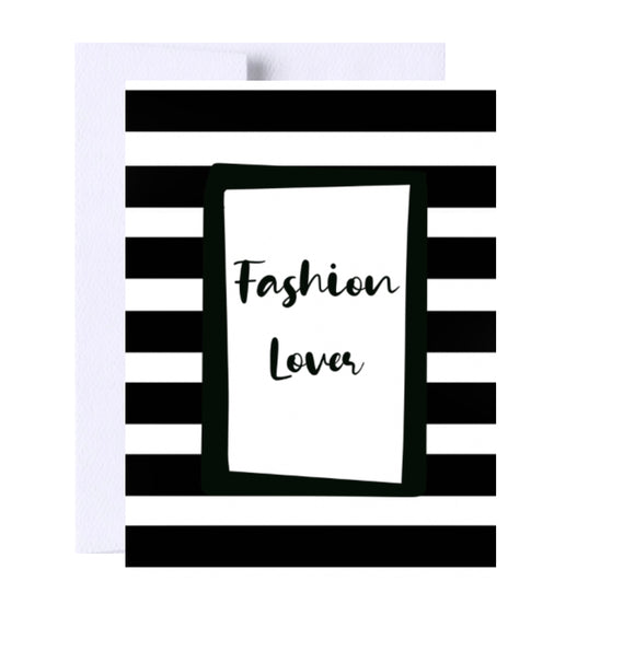 Fashion Lover Birthday Greeting Card