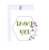Thank You Floral Greeting Card
