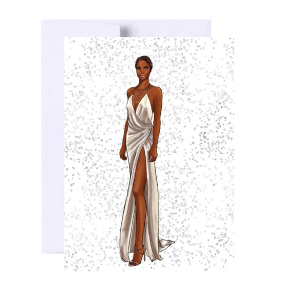 Melanin Queen- Birthday Card