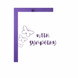 With Sympathy Greeting Card