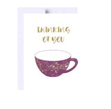 Thinking of You- Teacup Greeting Card