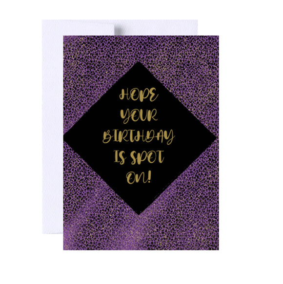 Spot On Birthday Card